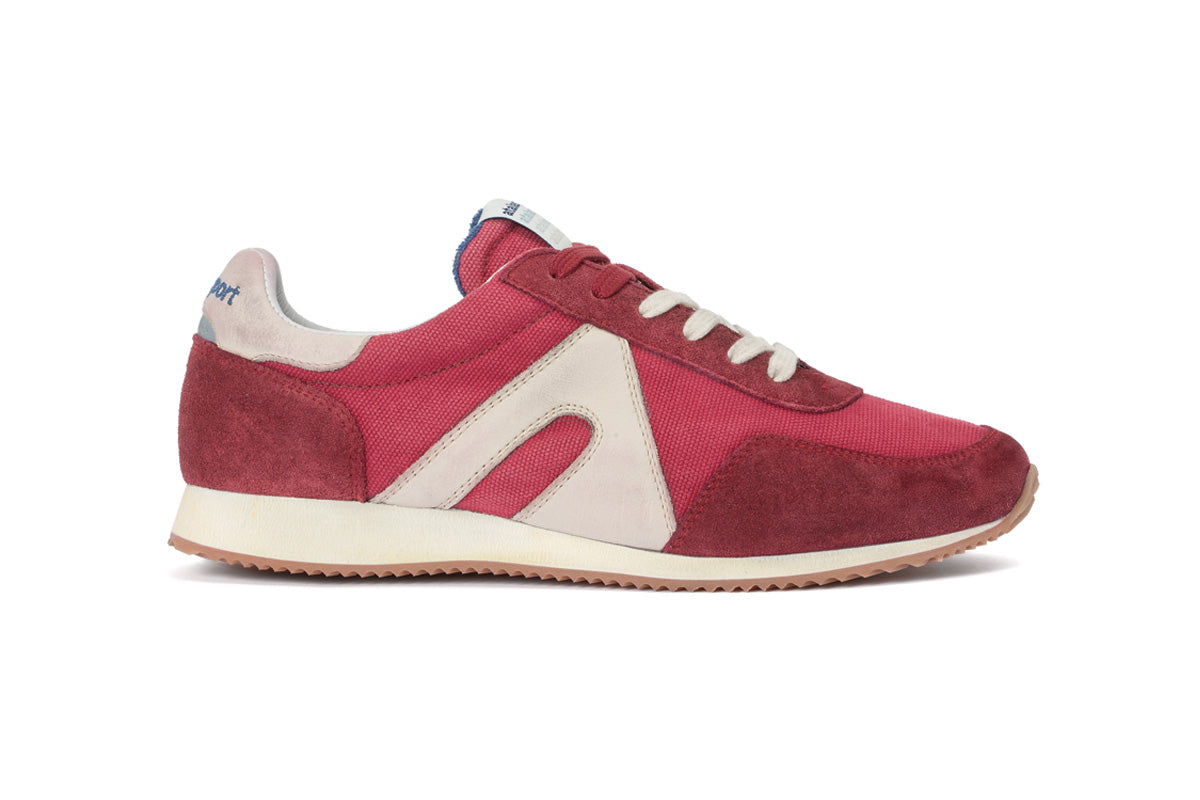 Super Canvas - Cherry Red / Cream