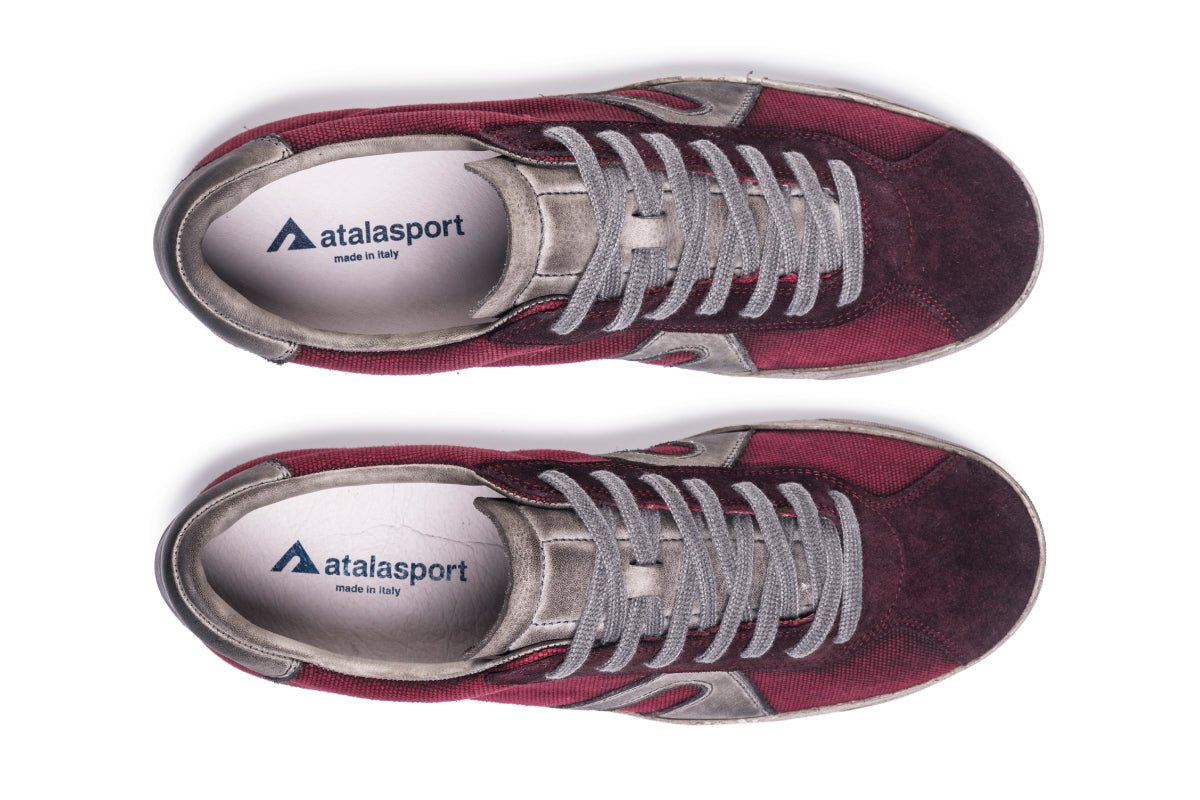 Star Canvas - Dark Red / Grey - atalasport