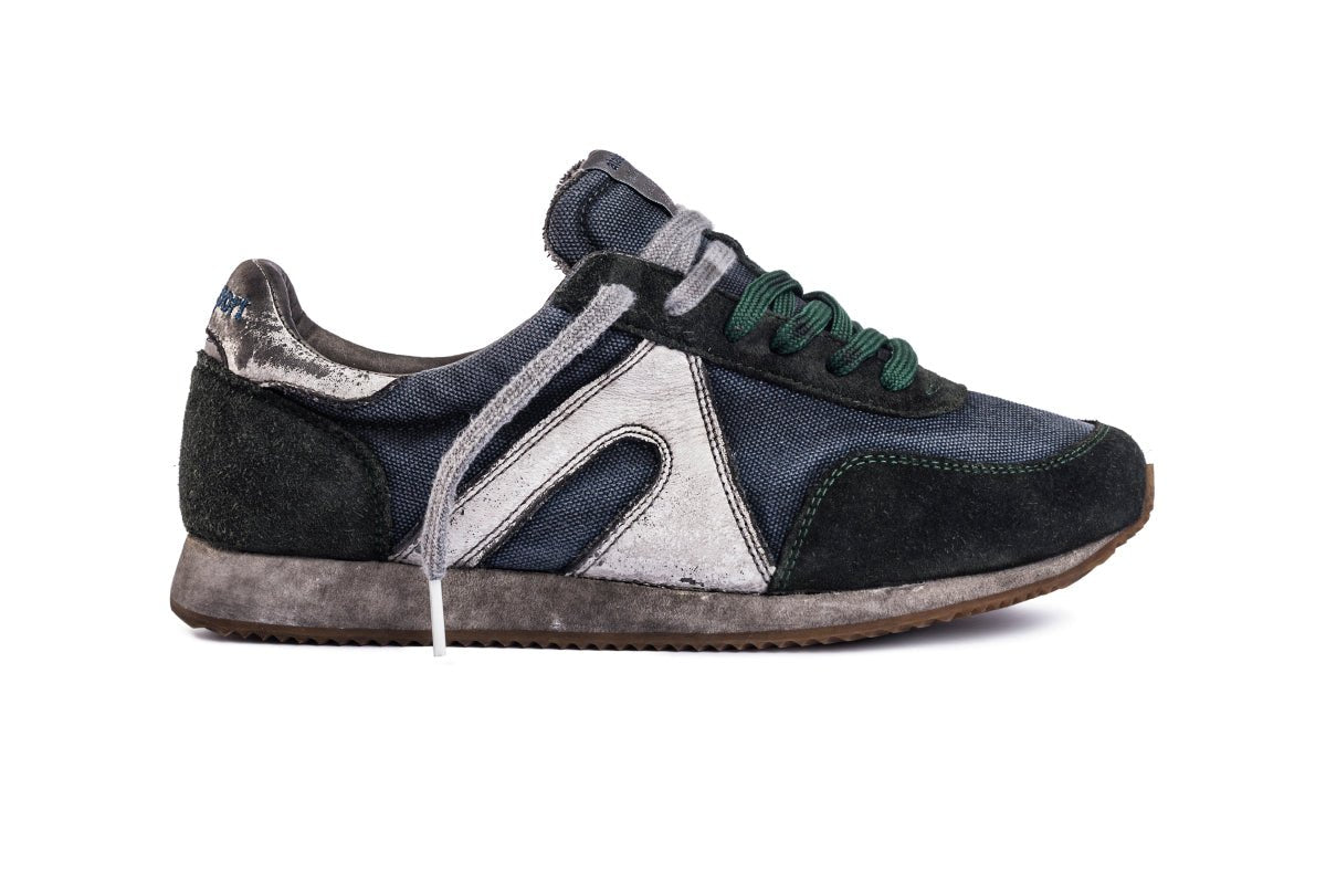 Super Canvas Dirty - Blue Denim / Forest Green - atalasport