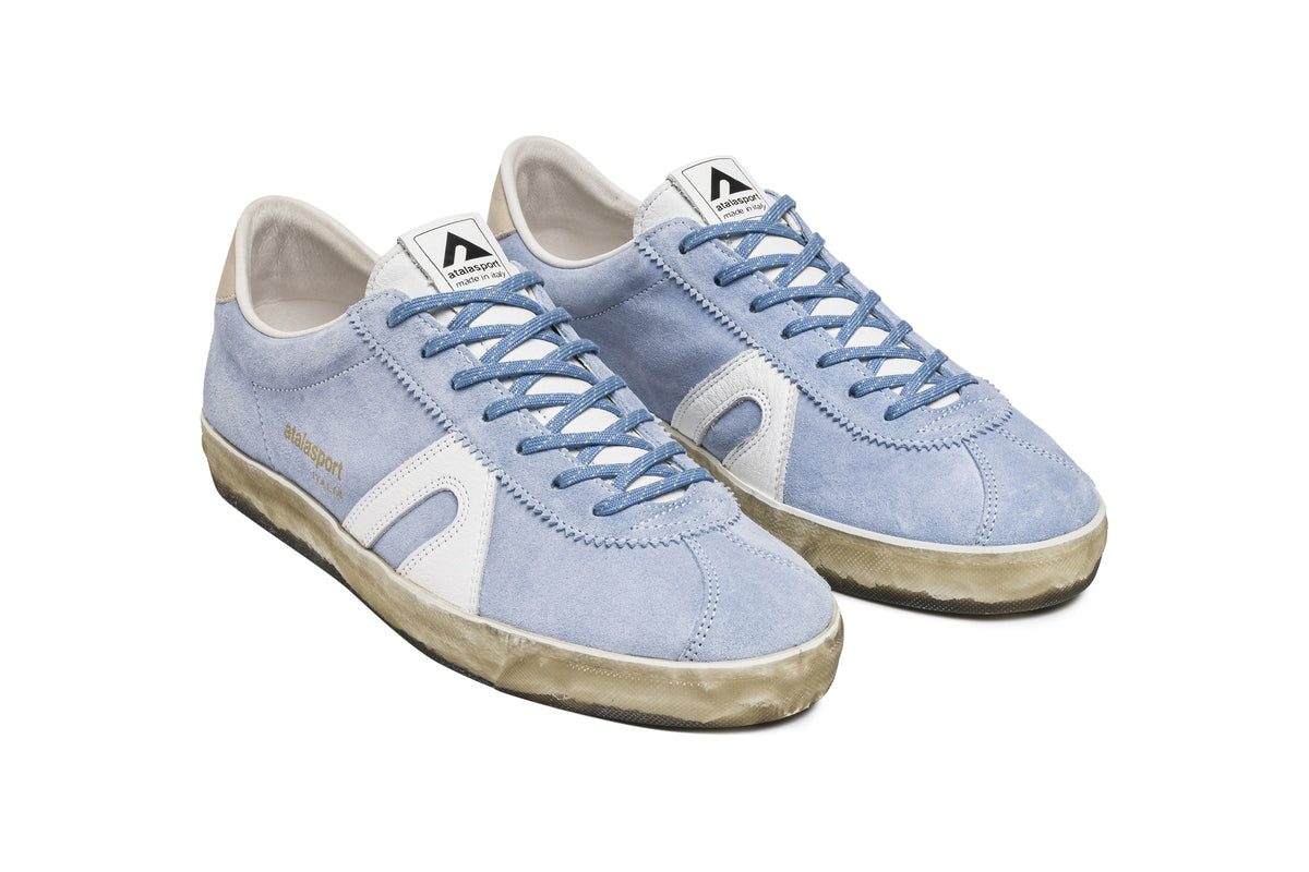Italia Suede - Sky / Cream