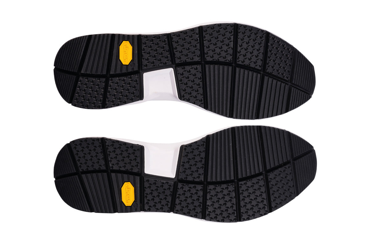 F300 Dirty Vibram - Dark Silver / Cherry